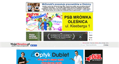 Desktop Screenshot of firmy.mojaolesnica.pl
